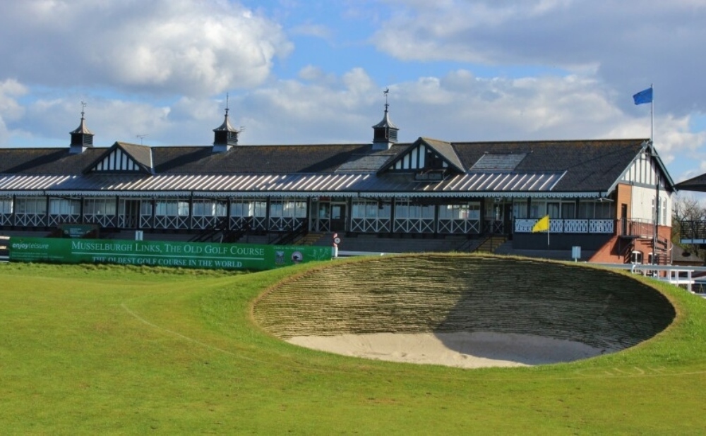 Musselburgh Old Course GR (1) Irish Stock Photo